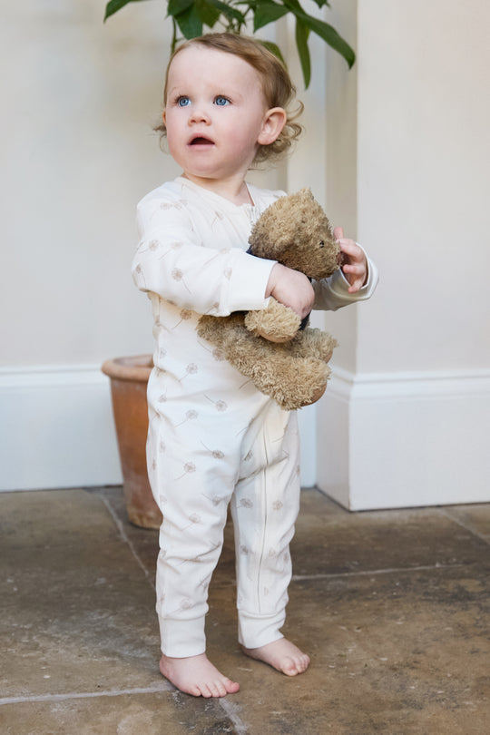 Baby Front Zip Soft 100% Cotton Sleepsuit