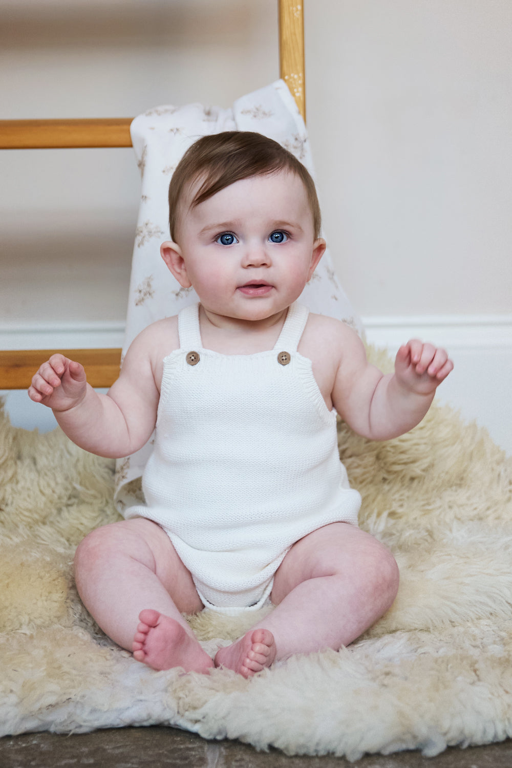 Stylish Baby Knitted 100% Cotton Romper