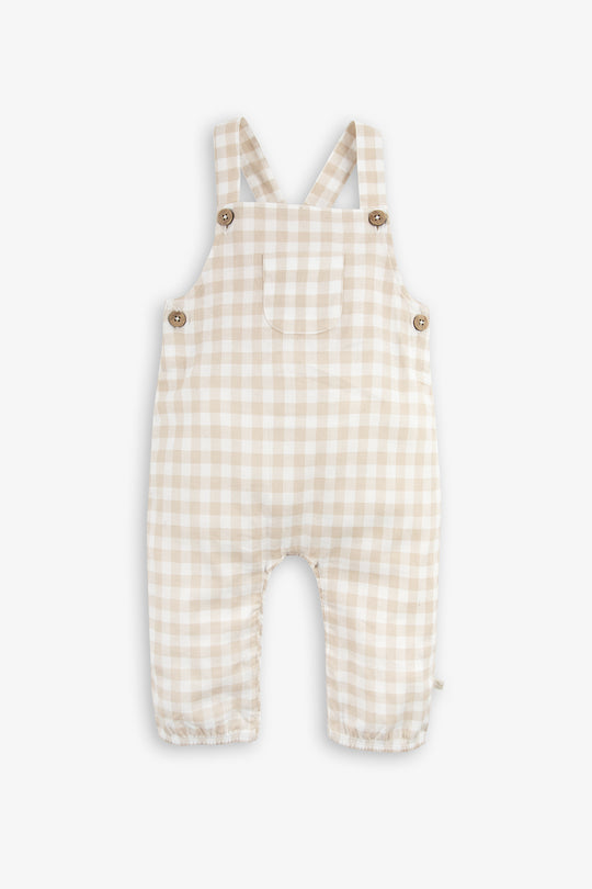 Baby Woven Dungaree and T-Shirt Set