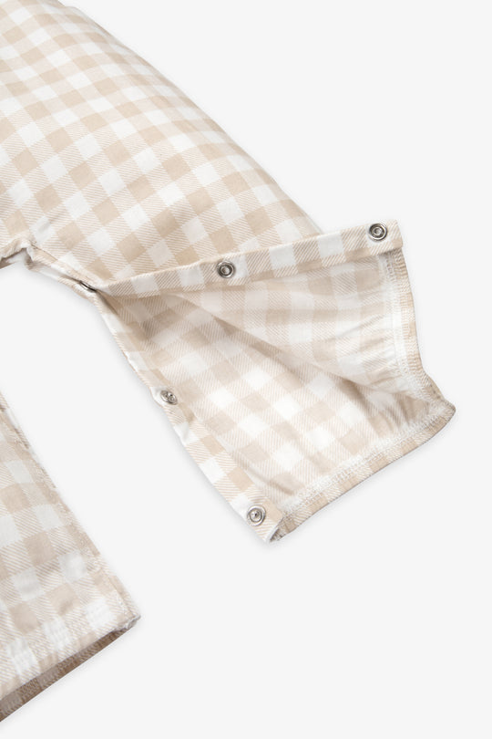 Baby Woven Dungaree and T-Shirt Set