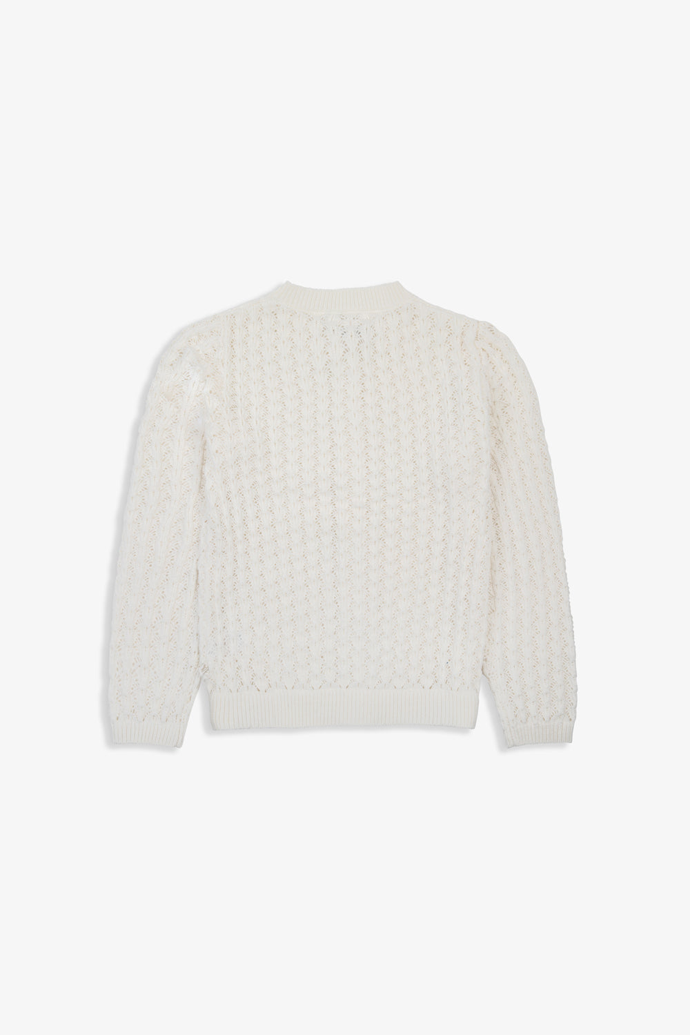 Calico Cream Kids Pointelle Cardigan