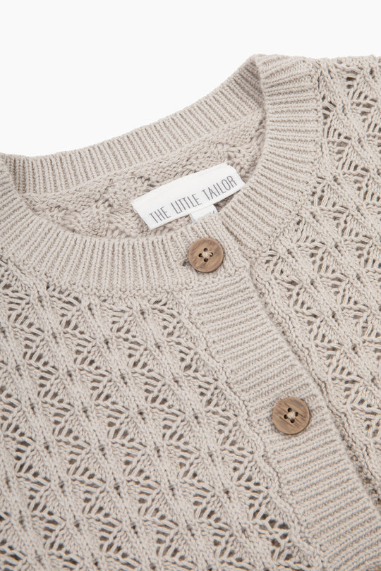 100% Cotton Scallop Design Pointelle Kid&