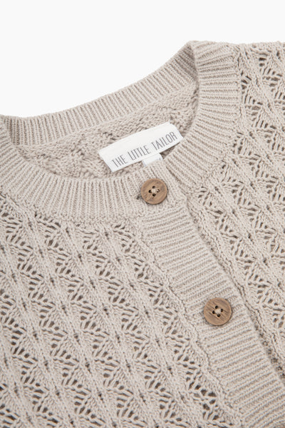 Fawn Kids Pointelle Cardigan