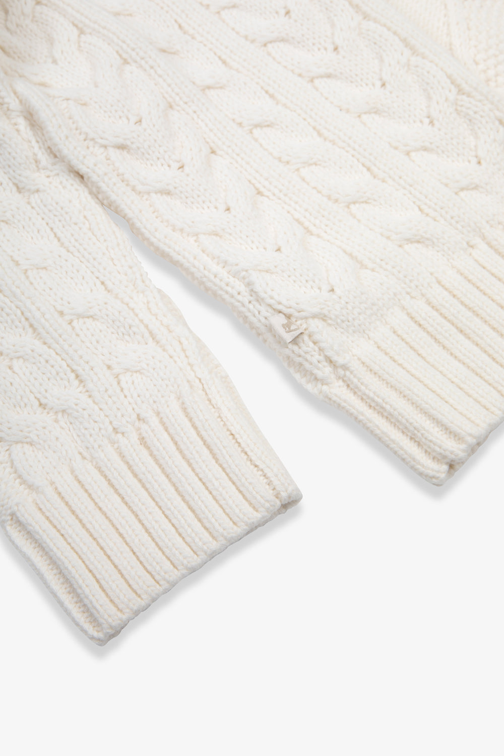 Fisherman Cable Knit Cotton Kids Jumper