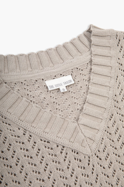Fawn Ladies Pointelle Jumper
