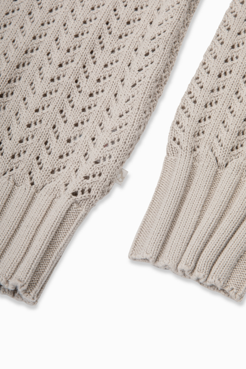 100% Cotton Ladies Pointelle Jumper