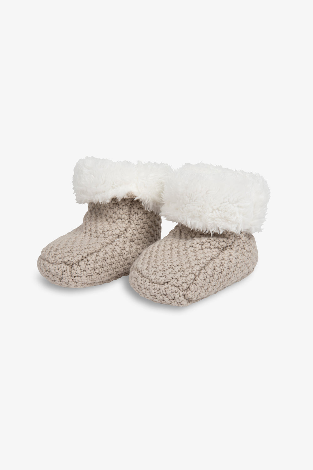 Baby Knitted Plush Lined Booties