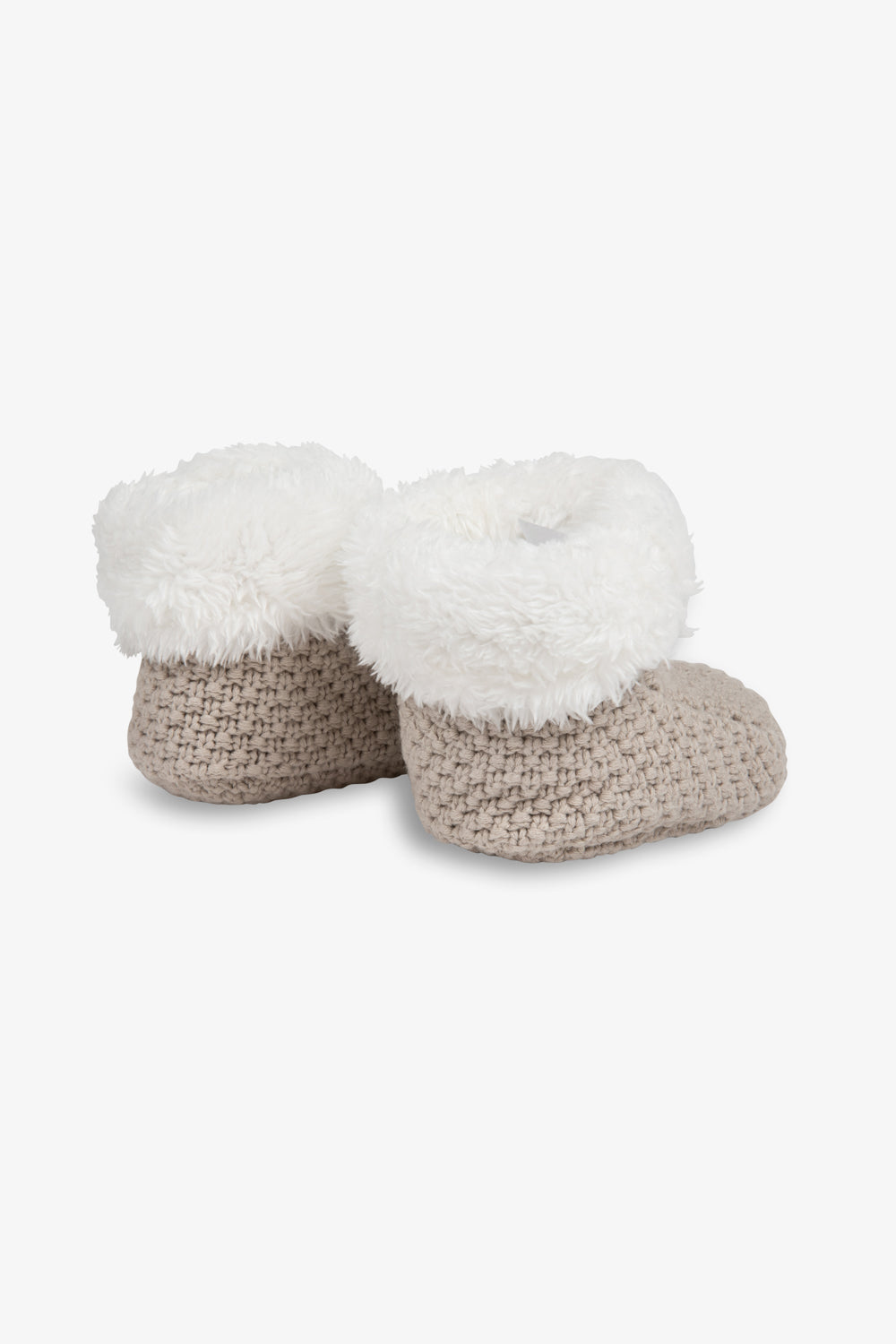 Baby Knitted Plush Lined Booties