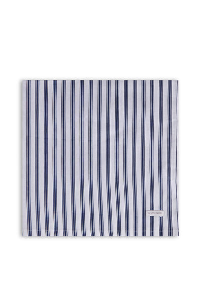 4pk Muslin Squares - Navy Cream
