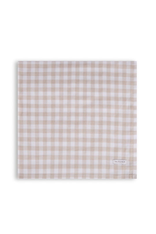 4pk Muslin Squares - Navy Cream