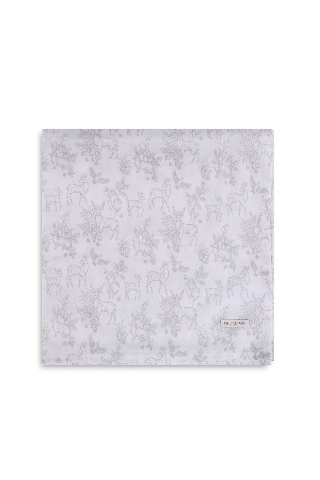 4pk Muslin Squares - Neutral Floral