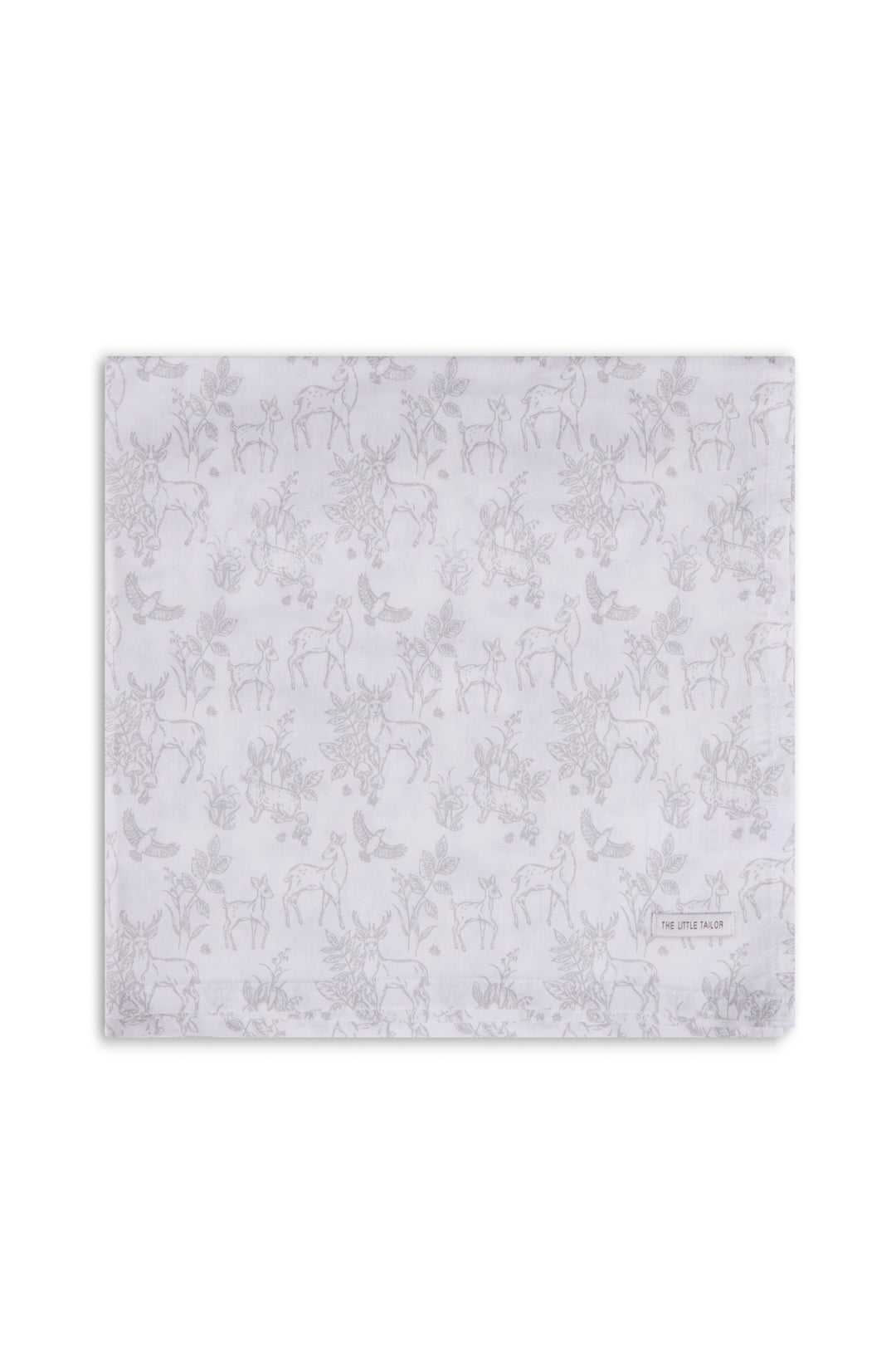 4pk Muslin Squares - Pink Woodland