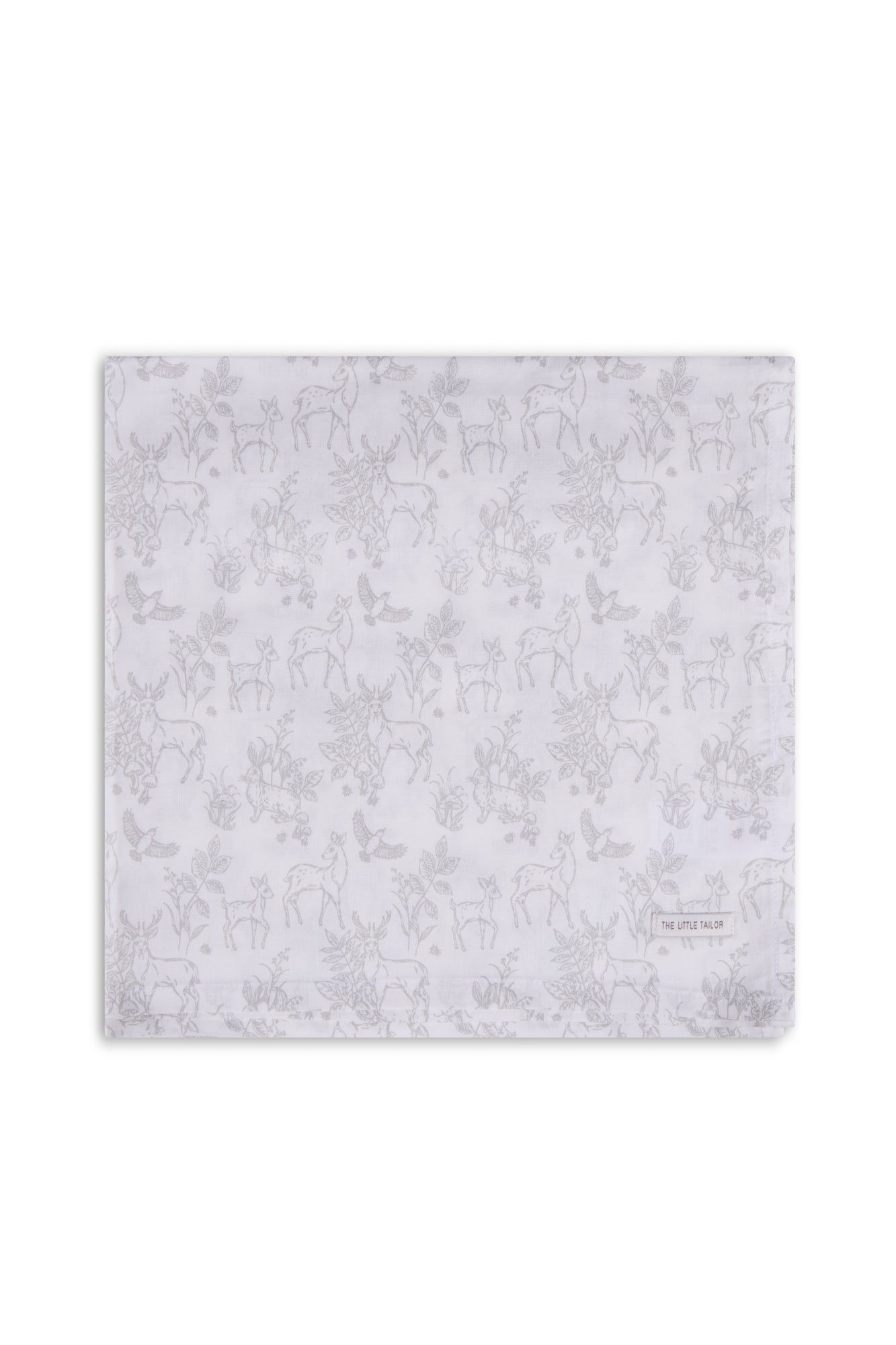4pk Muslin Squares - Pink Woodland