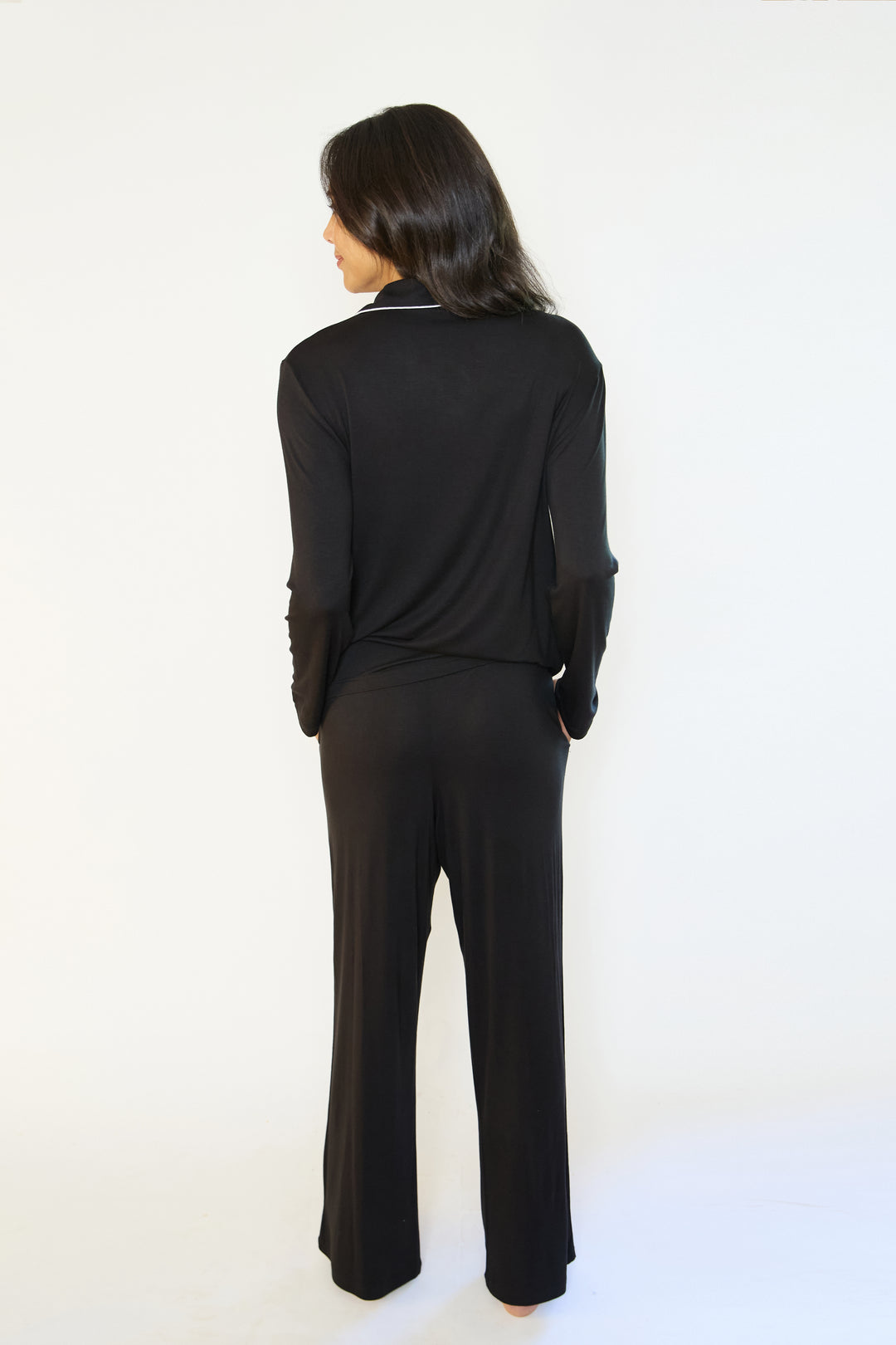 Ecovero™ Jersey Piped Pyjamas