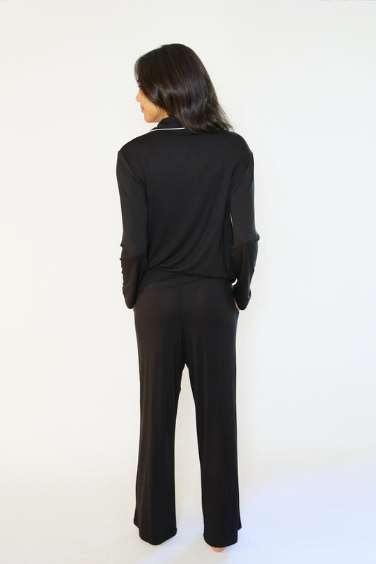 Ecovero™ Jersey Piped Pyjamas
