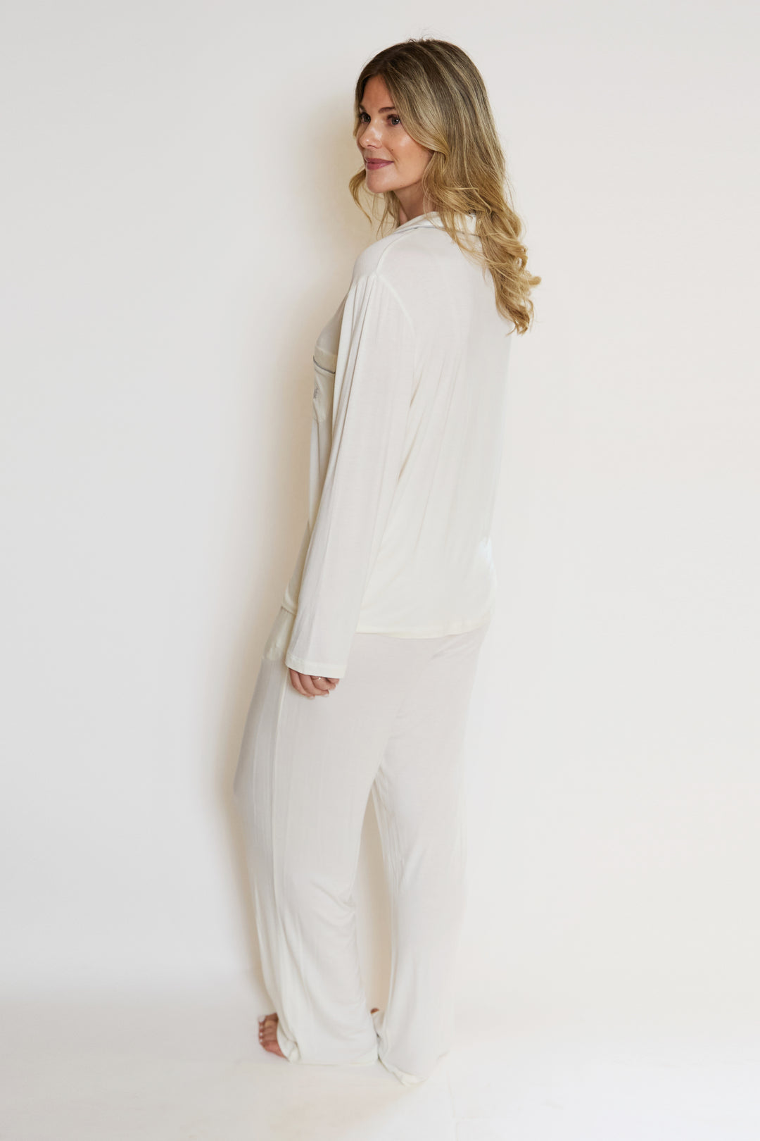 Ecovero™ Jersey Piped Pyjamas