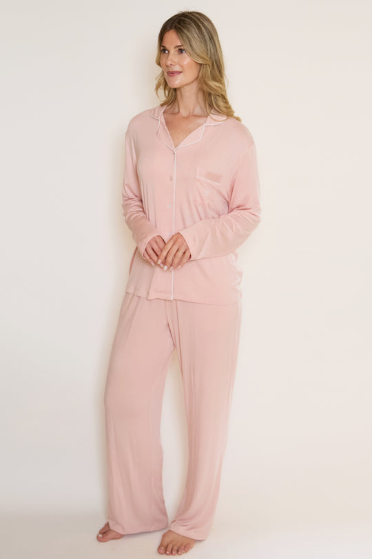 Ecovero™ Jersey Piped Pyjamas