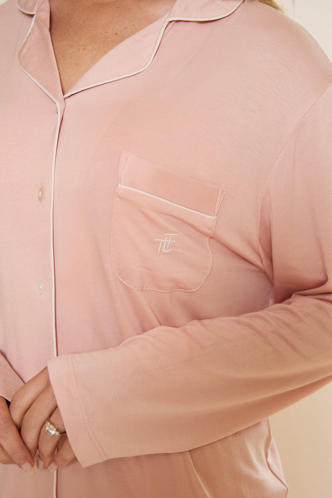Ecovero™ Jersey Piped Pyjamas