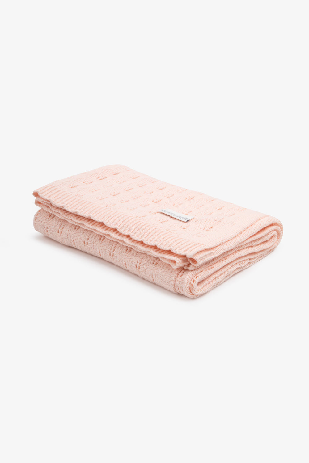 Pointelle Blanket - Pink (PK)
