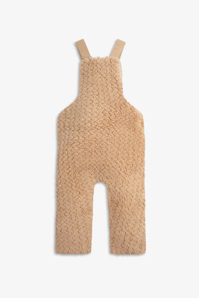 Baby Chunky Sherpa Fleece Dungaree & Bodysuit