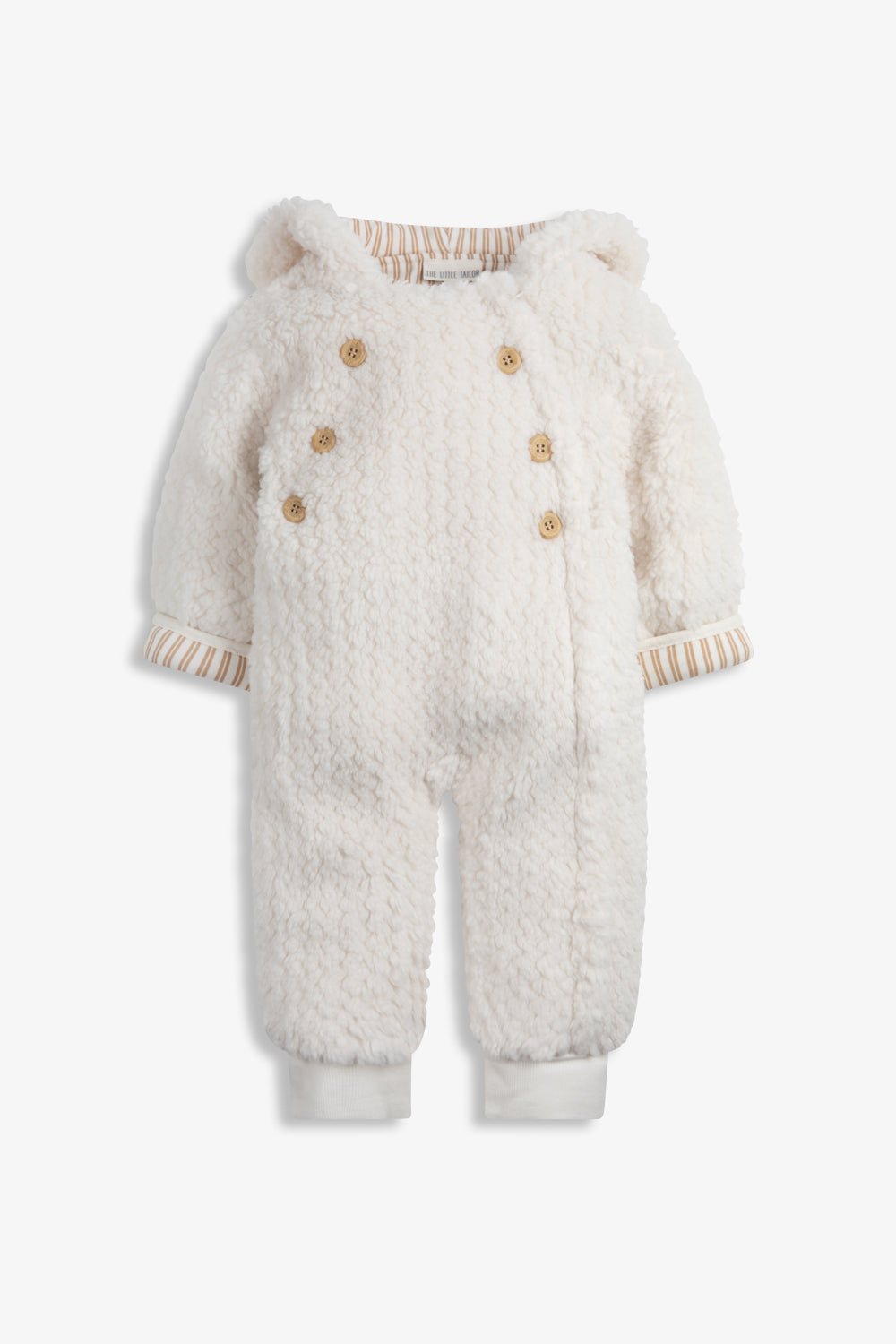 Baby Chunky Sherpa Fleece Pramsuit