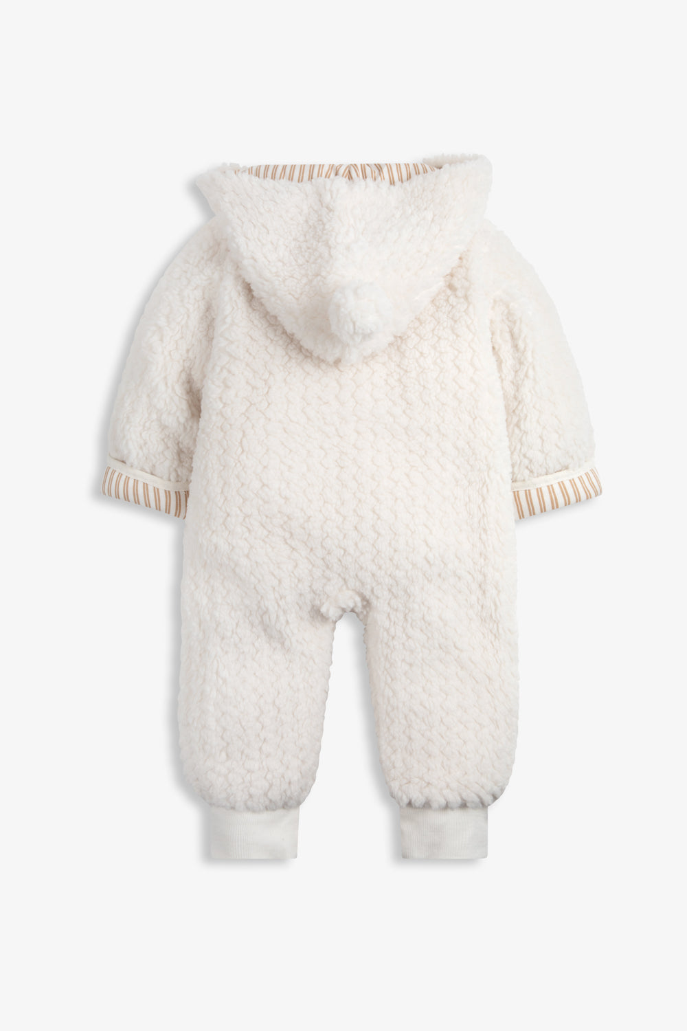 Baby Chunky Sherpa Fleece Pramsuit