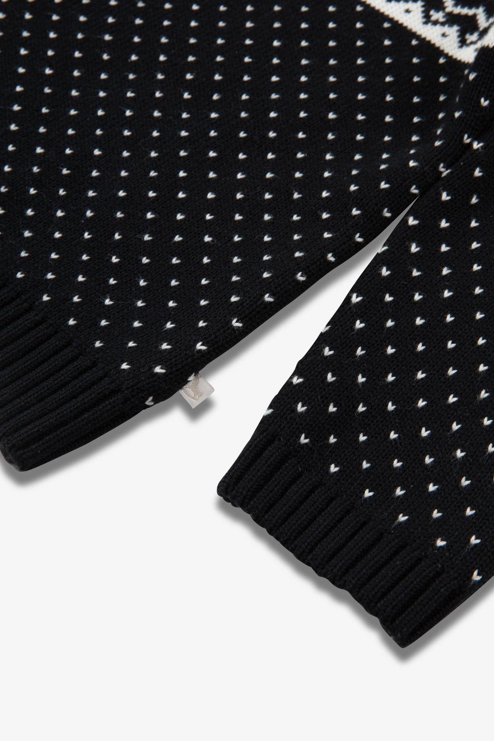 Black/ Cream Reindeer Jumper Kids
