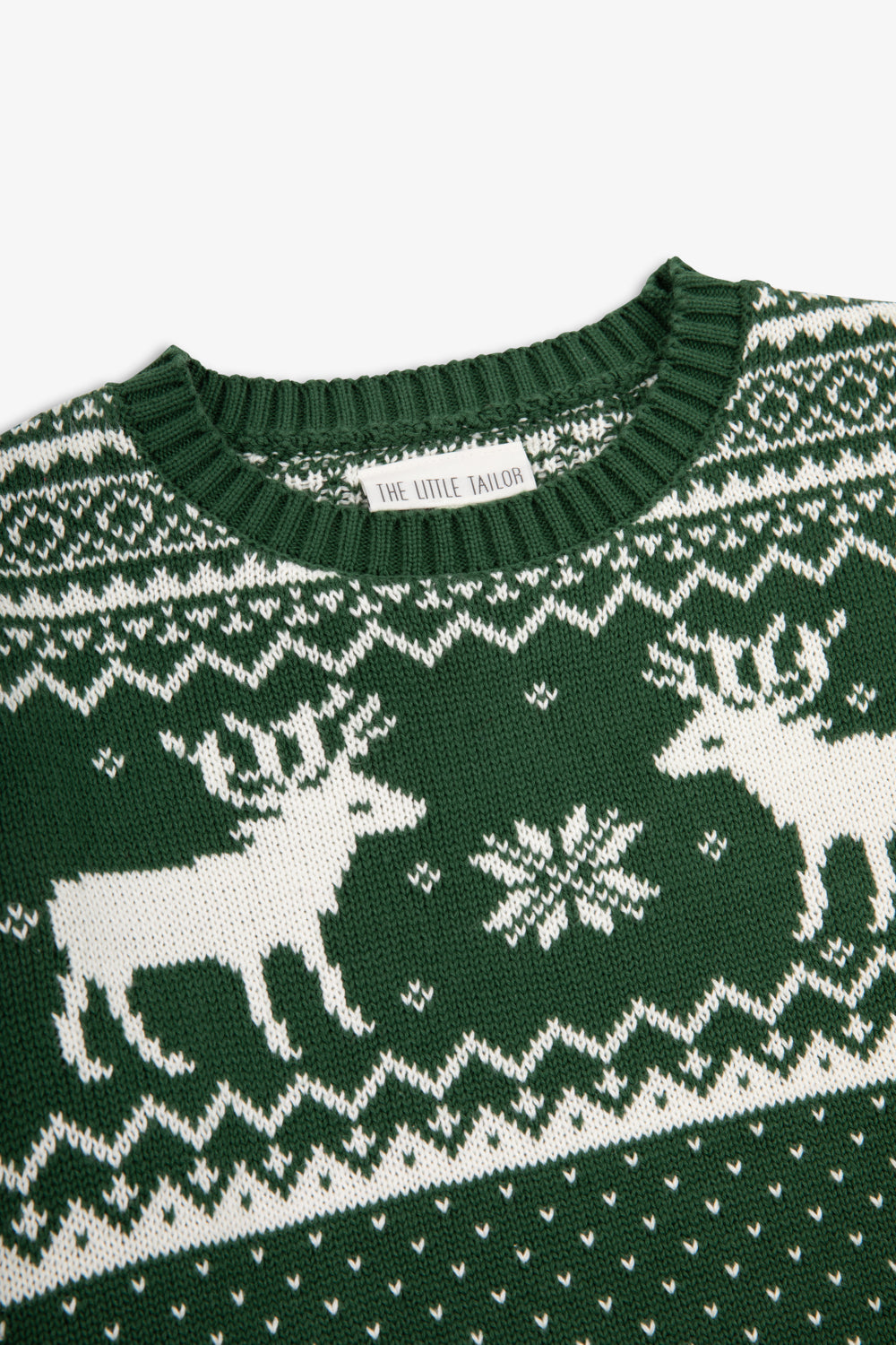 Kids Christmas Reindeer Fairisle Jumper