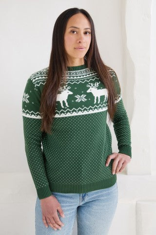 Christmas Reindeer Fairisle Jumper