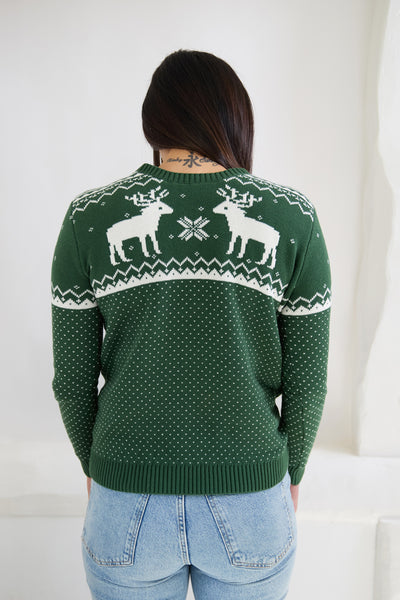 Christmas Reindeer Fairisle Jumper