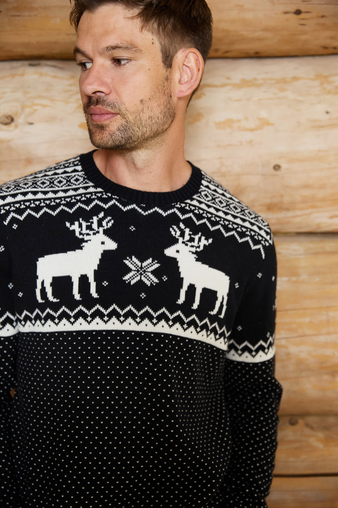 Mens Christmas Reindeer Jumper