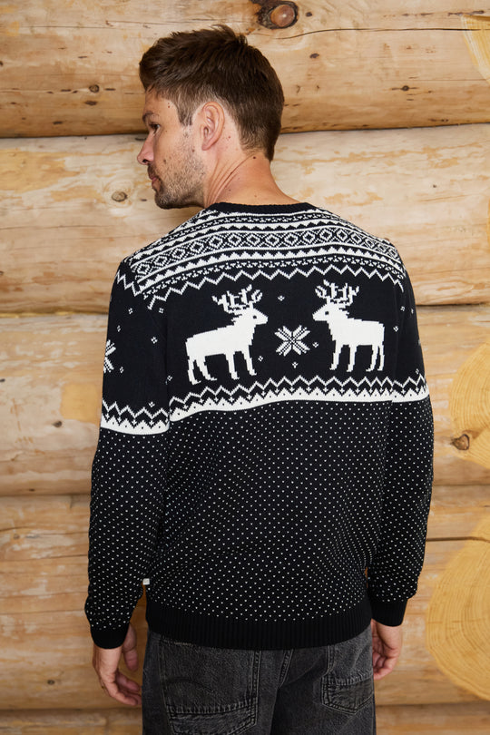 Mens Christmas Reindeer Jumper