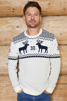 Mens Christmas Reindeer Jumper