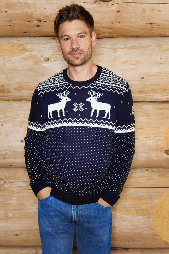 Christmas Reindeer Sweater Mens