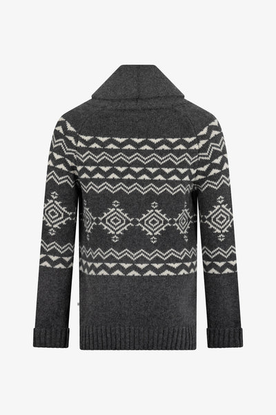 Aztec Chunky Knit Christmas Cardigan