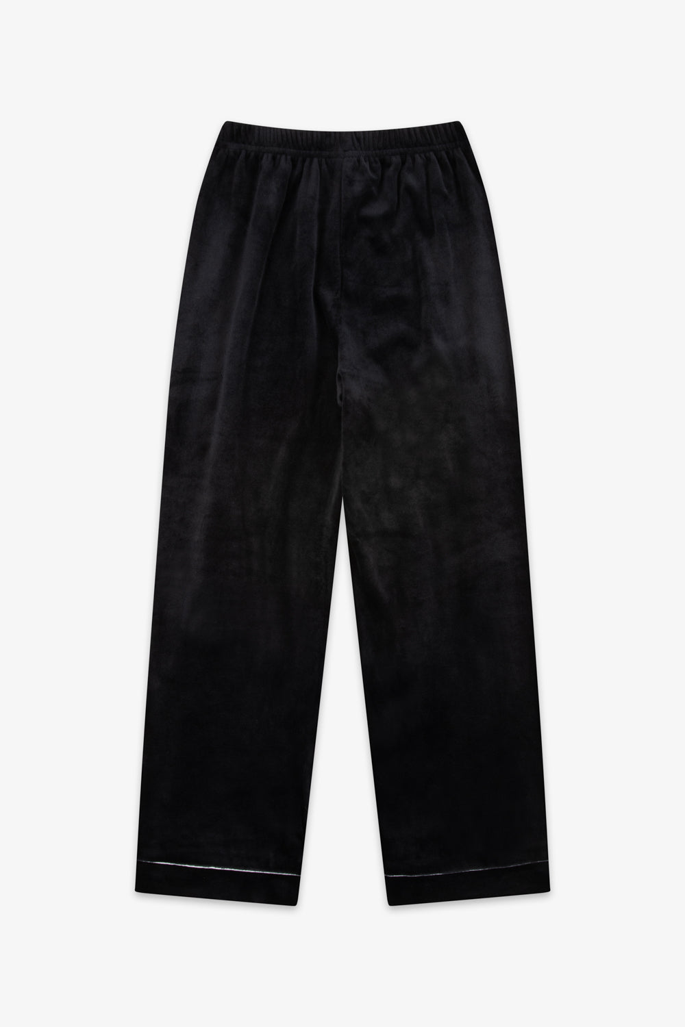 Kids Luxury Soft Touch Velour Christmas Pyjamas - Black