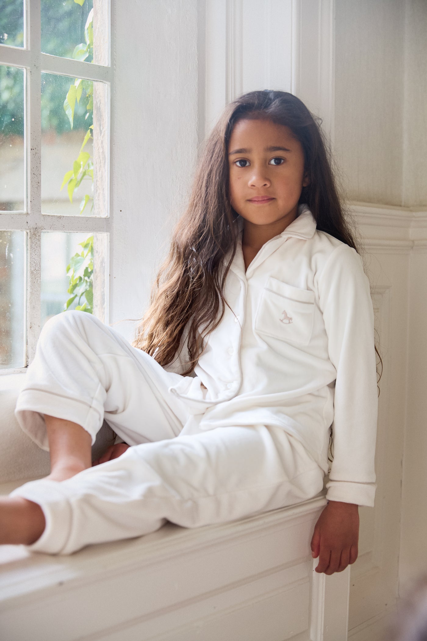 Kids Luxury Soft Touch Velour Christmas Pyjamas