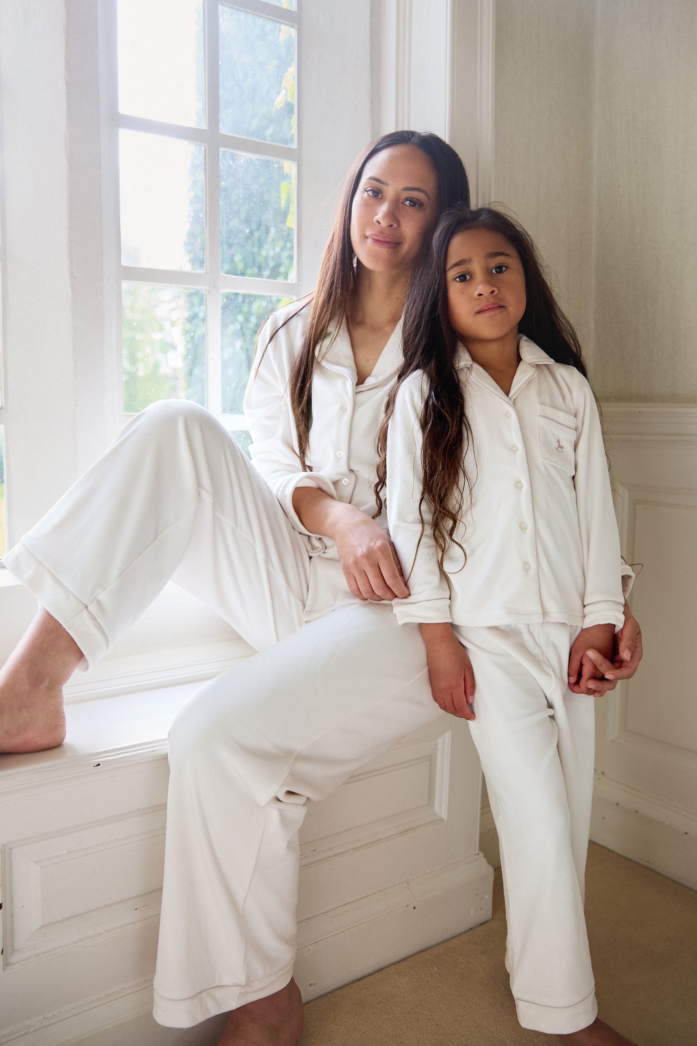 Kids Luxury Soft Touch Velour Christmas Pyjamas