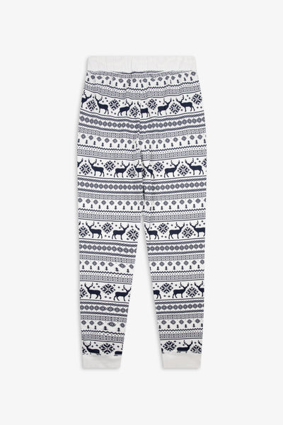 Reindeer Christmas Fairisle Ladies Pyjamas