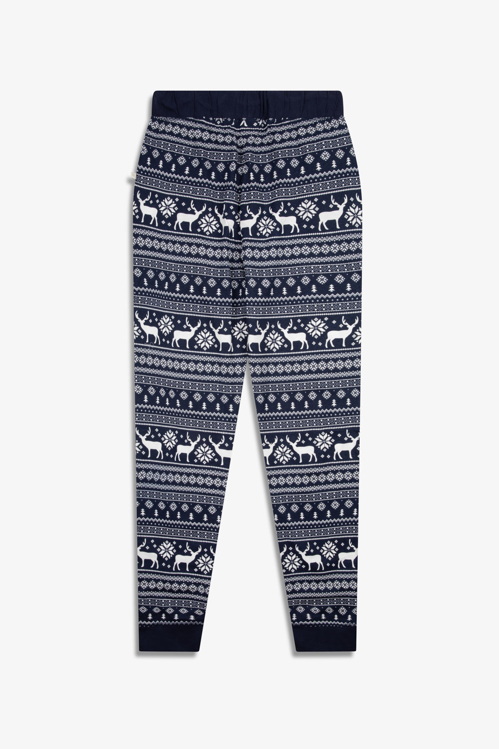 Reindeer Christmas Fairisle Ladies Pyjamas