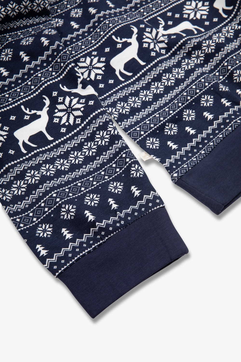 Reindeer Christmas Fairisle Ladies Pyjamas