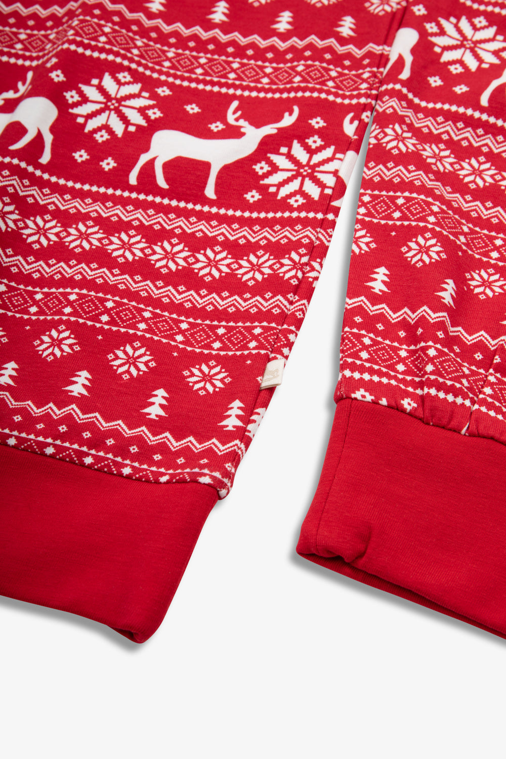 Ladies Reindeer Christmas Fairisle Pyjamas