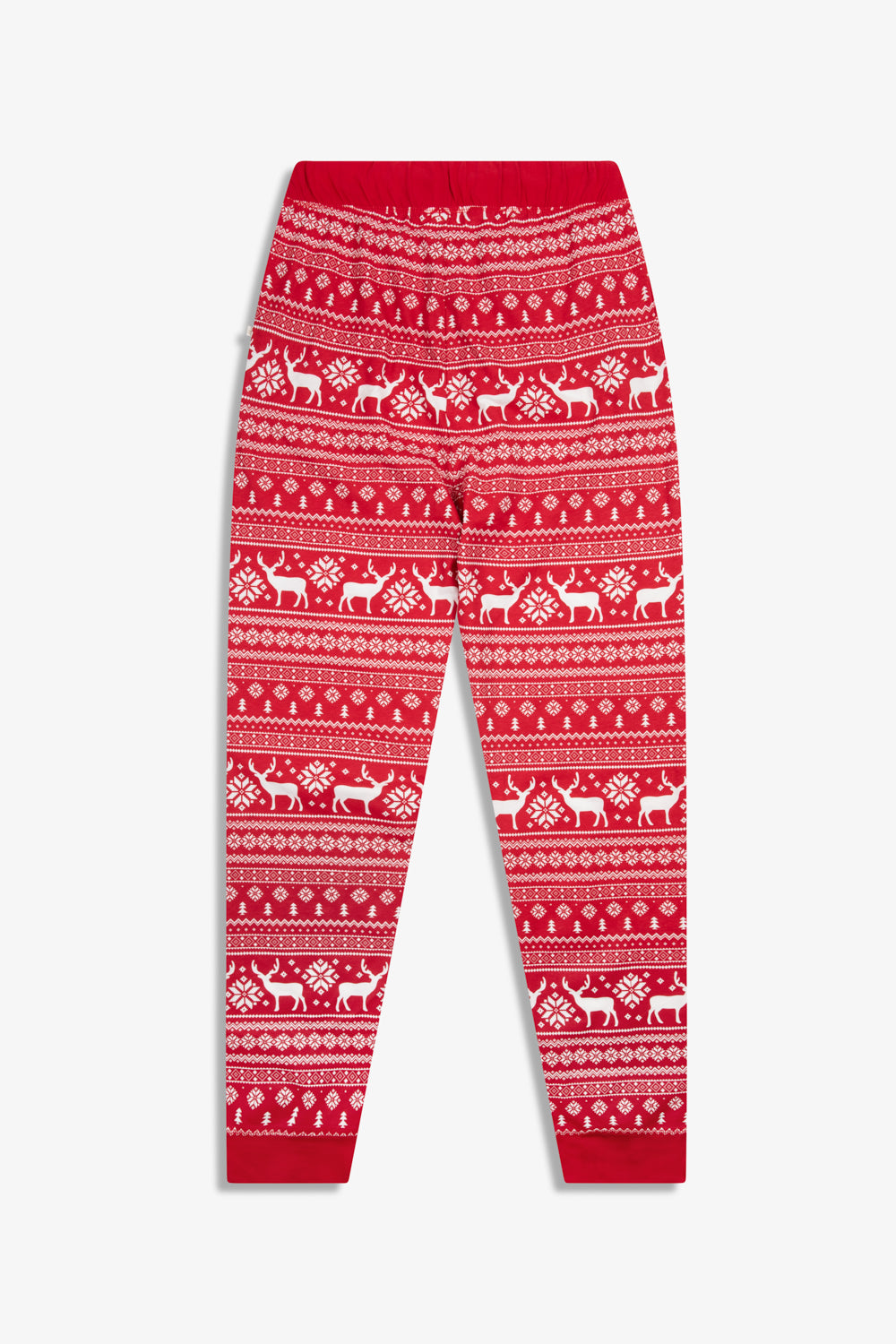 Ladies Reindeer Christmas Fairisle Pyjamas