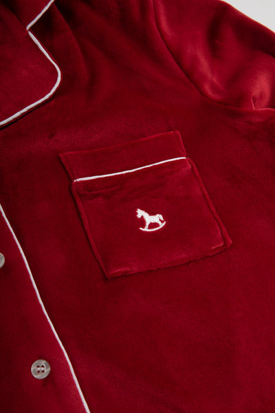 Luxury Soft Touch Velour Christmas Pyjamas