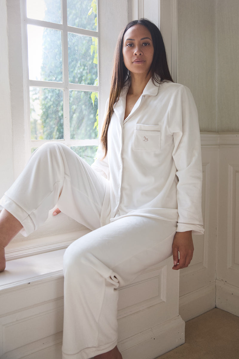 Luxury Soft Touch Velour Christmas Pyjamas