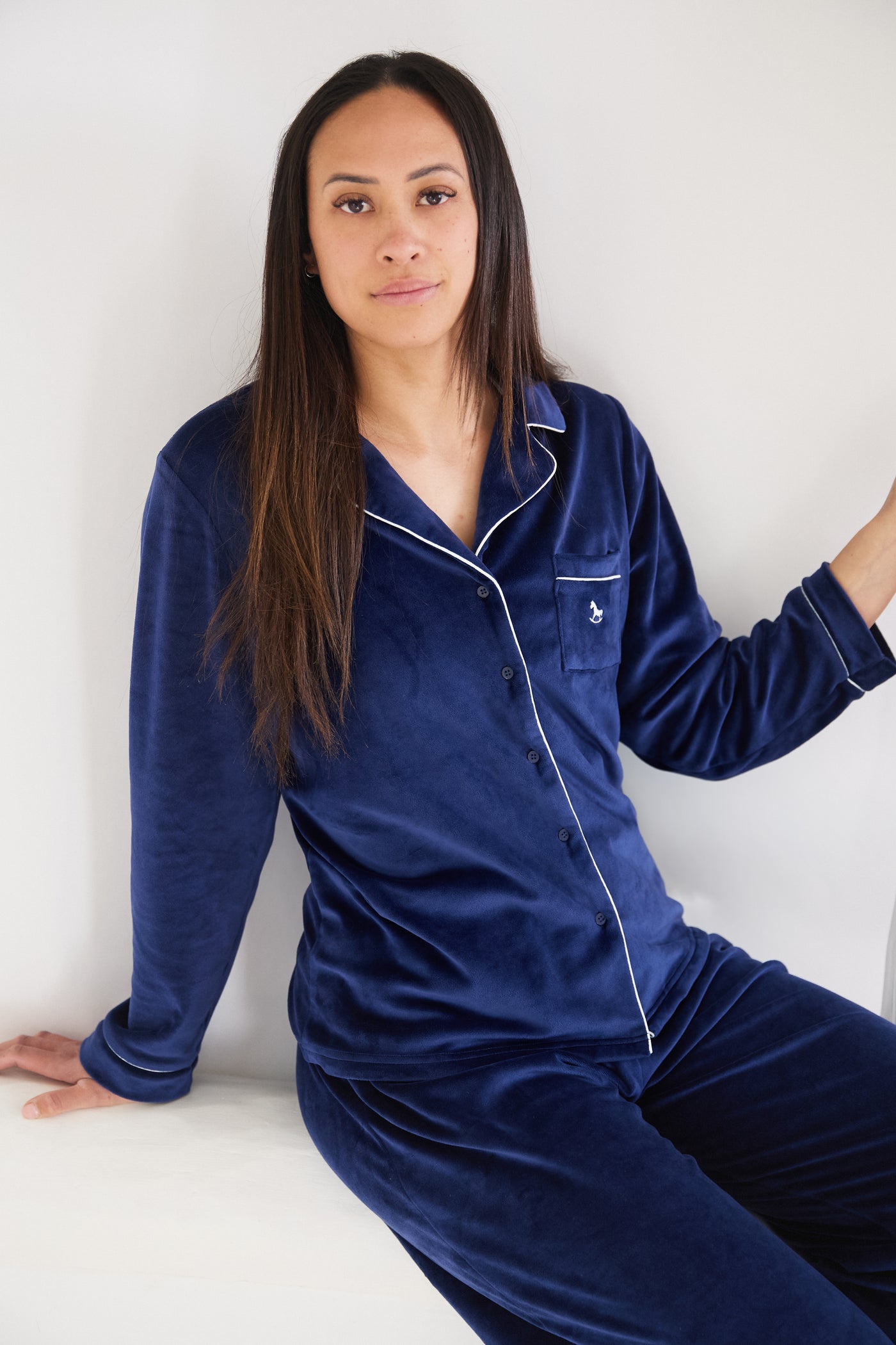 Velour pyjamas women's sale