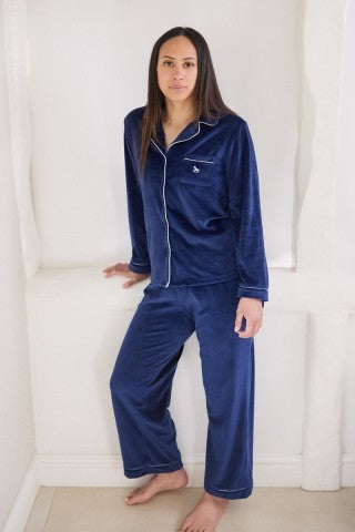 Luxury Soft Touch Velour Christmas Pyjamas