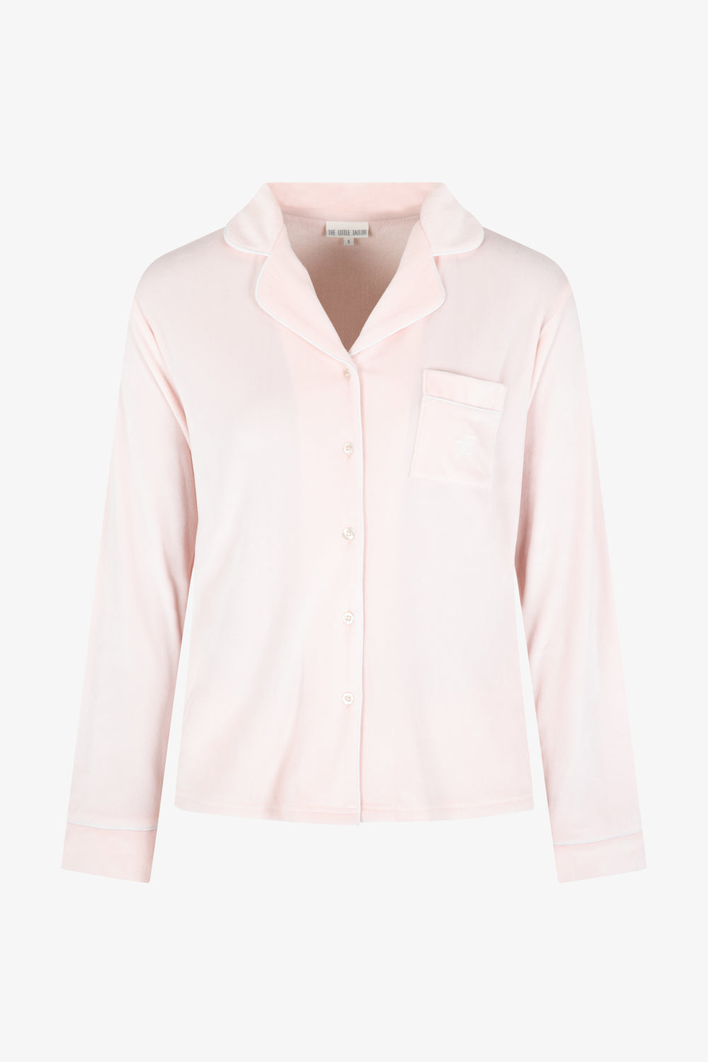 Luxury Soft Touch Velour Christmas Pyjamas - Dusky Pink