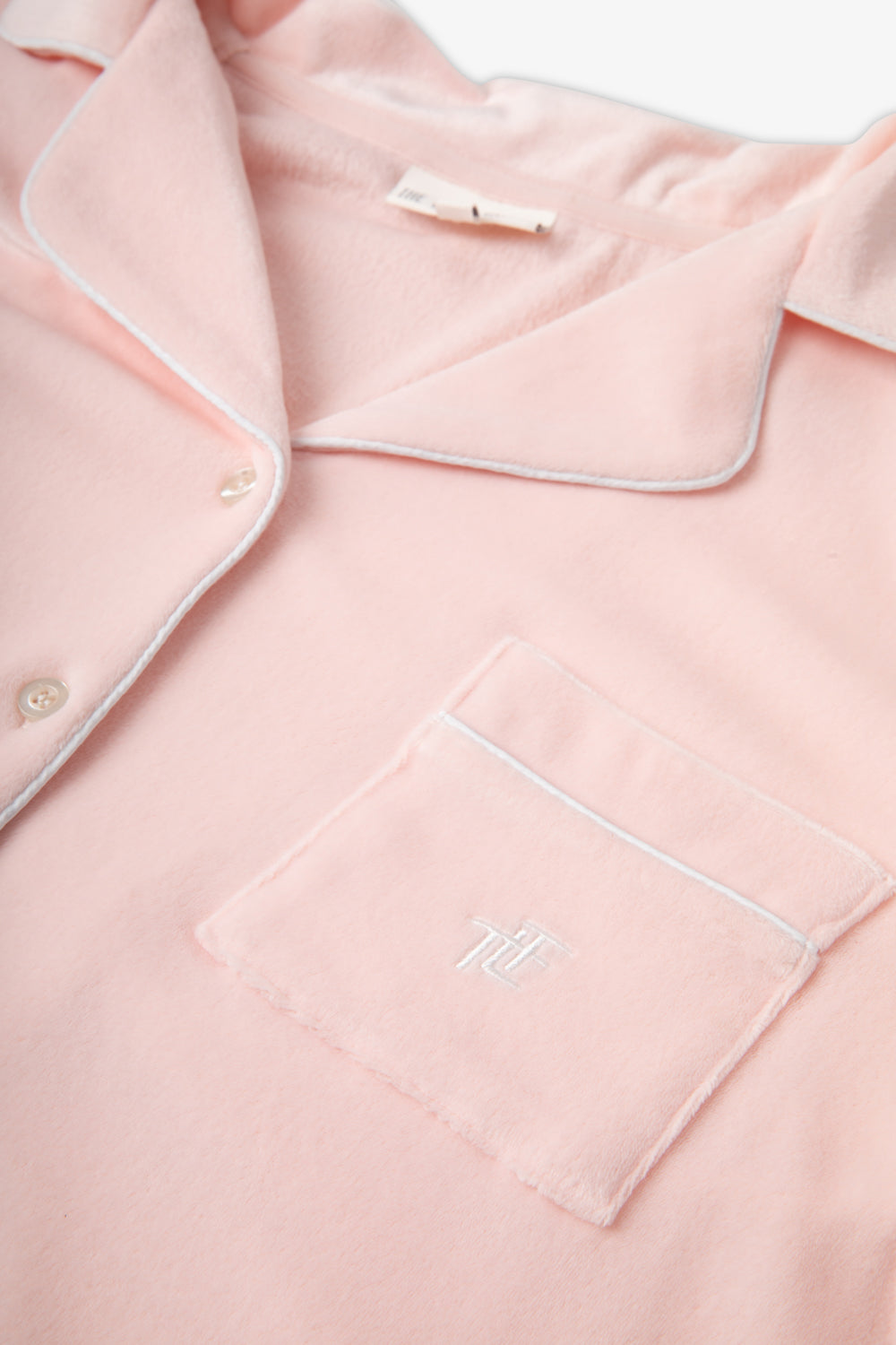 Luxury Soft Touch Velour Christmas Pyjamas - Dusky Pink