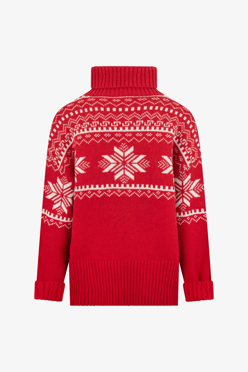 Polo neck christmas jumper hotsell